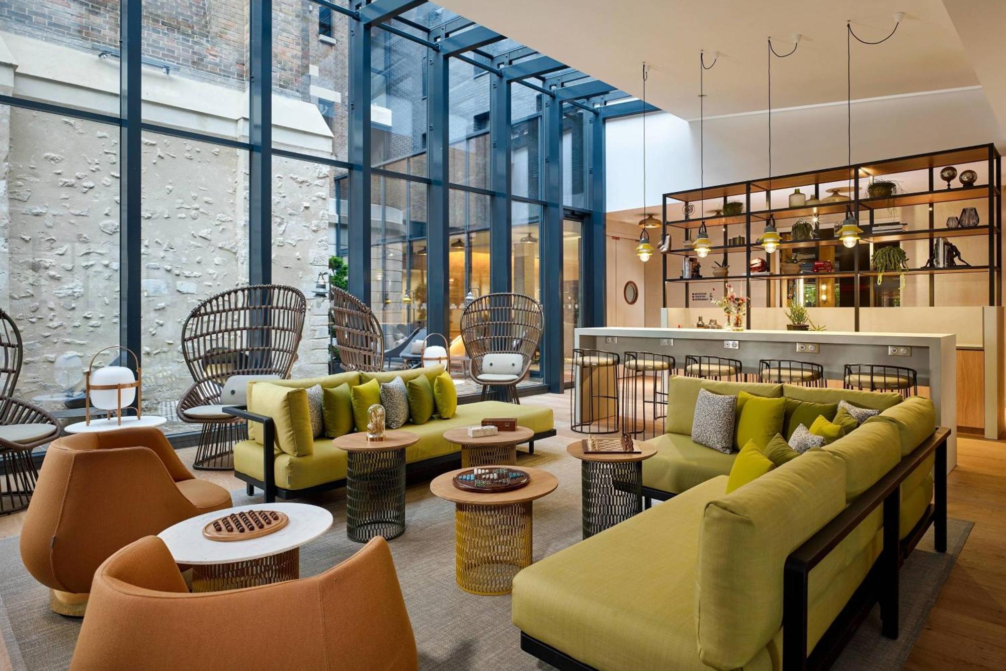 La Caserne Chanzy Hotel & Spa, Autograph Collection Reims Buitenkant foto The hotel's lobby